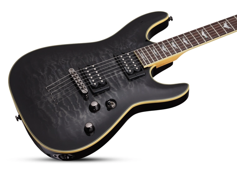 Schecter Omen 6 Extreme See Through Black 