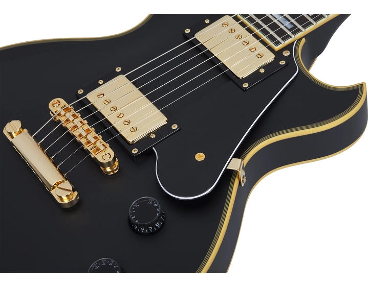 Schecter Solo-II Custom Aged Black Satin (ABSN) 