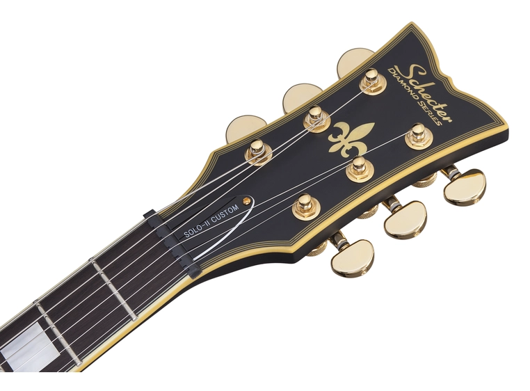 Schecter Solo-II Custom Aged Black Satin (ABSN) 
