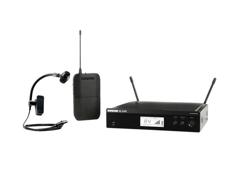 Shure BLX14R instrument system, Rack med PGA98H, S8(823-832 Mhz) 