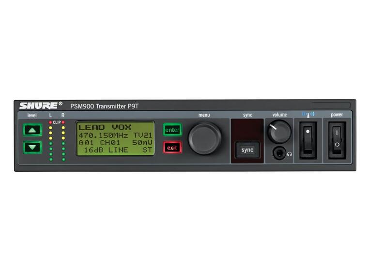 Shure PSM900 In-Ear Transmitter G7E (506-542 MHz) P9TE