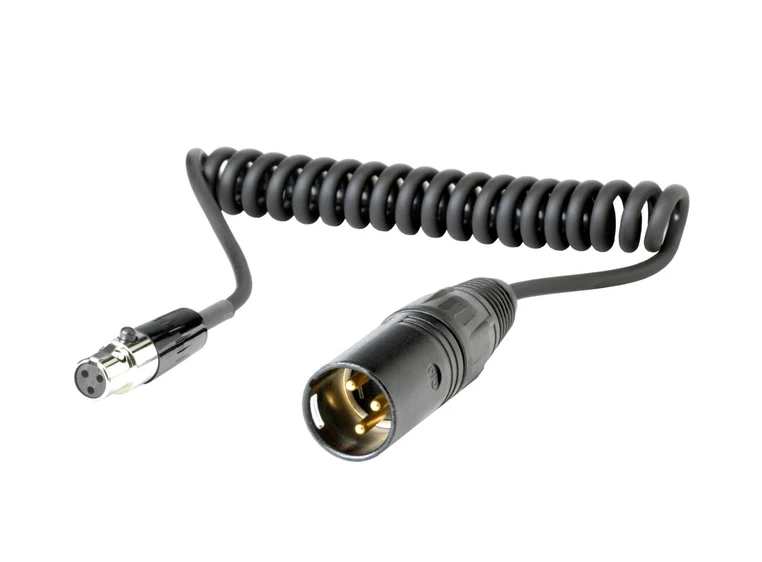 Shure WA451 TA3F to XLR-M cable 