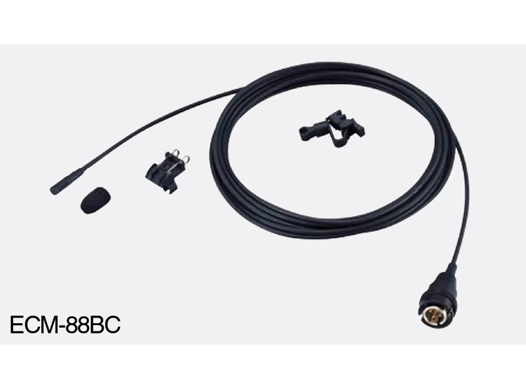 Sony ECM-88BC super miniature lavalier microphone 