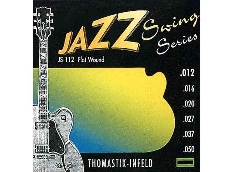 Thomastik JS112 For Electric Guitar (012-050) Jazz Swing Series Nickel flatw 
