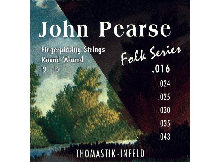Thomastik PJ116 For Classic Guitar (016-043) John Pearse Folk Series Light