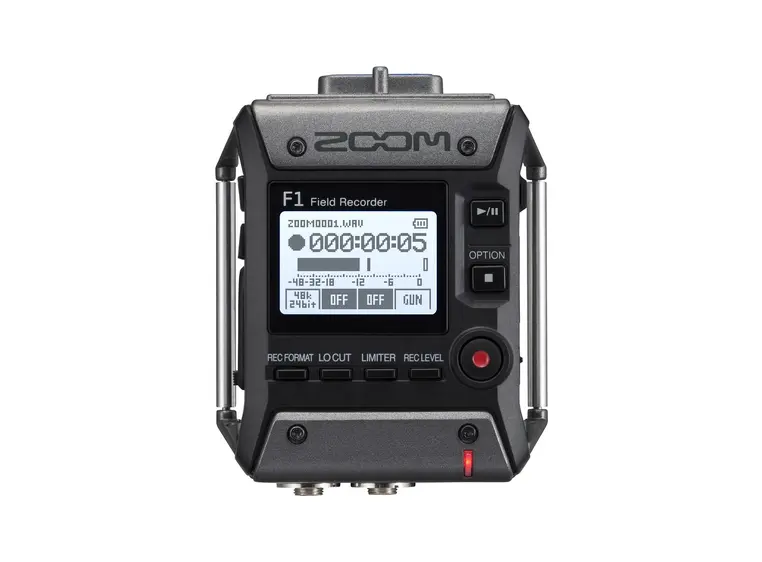 Zoom F1-SP Field Recorder Shotgun Mic Pack 