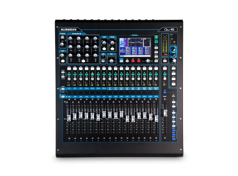 A&H QU-16 Chrome Digital mikser 16 Mik/Linje- 3st -4FX - 12 MIKS 