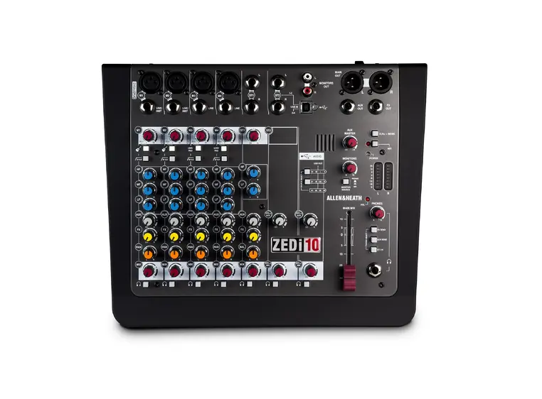 A&H ZEDi10 Hybrid compact mixer, 4x4 USB interface 