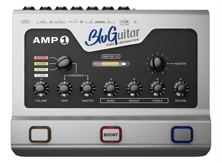 BluGuitar AMP1 Mercury Edition 4 channel 100w guitar head