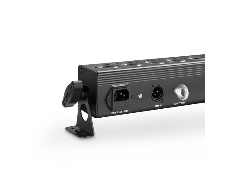 Cameo TRIBAR 400 IR 24 x 3 W TRI LED Bar black housing with IR Remote Control 