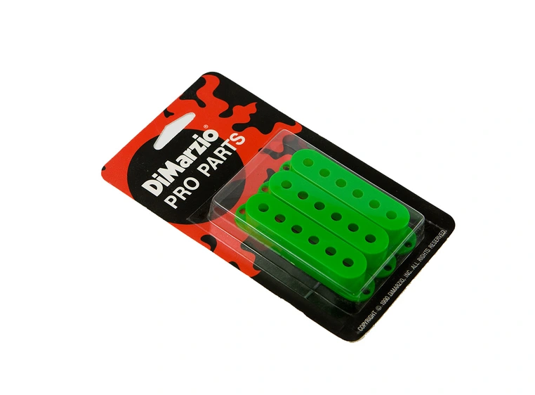 DIMARZIO DM2001GN HS Strat Pickup Cover (3) Green 