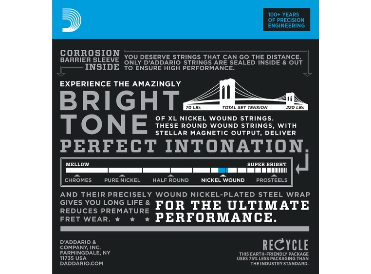 D'Addario EXL120-8 (009-065) 