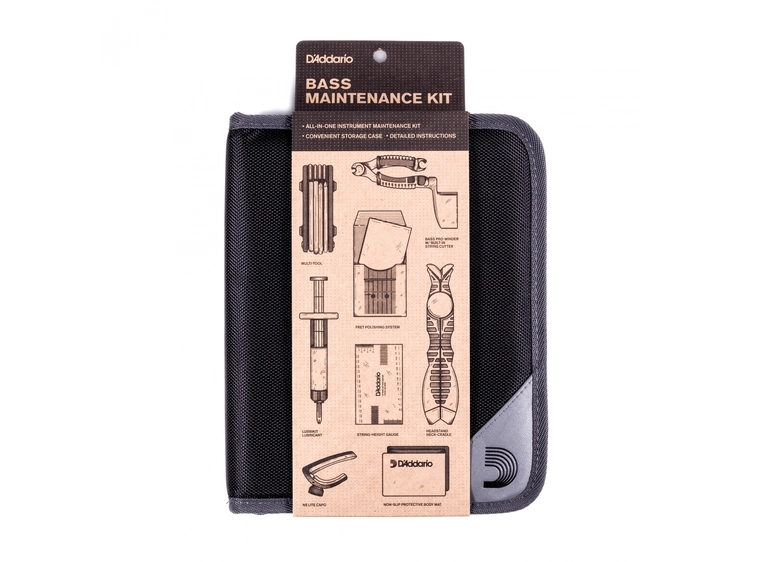 D'Addario PW-EBMK-01 Bassguitar Maintenance Kit 