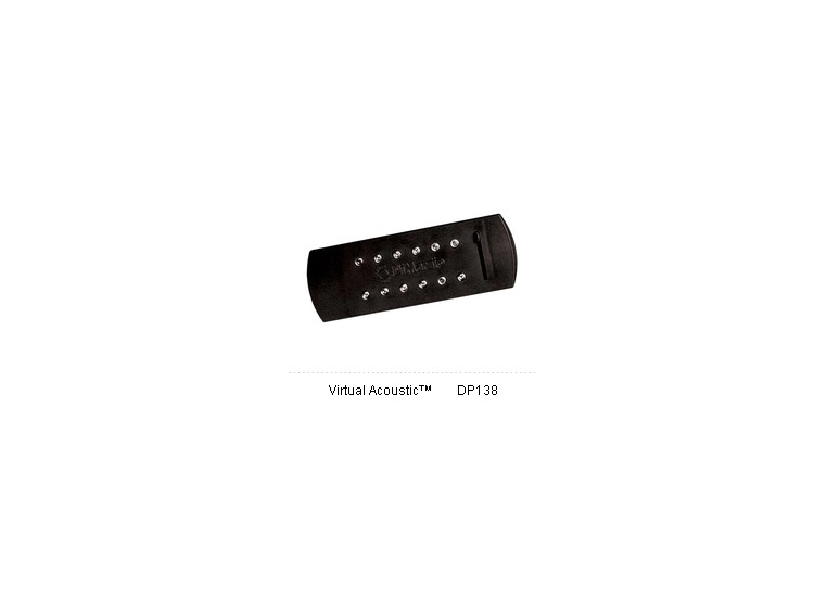 DiMarzio DP138BK Pickup Acoustic Virtual Acoustic  Black 