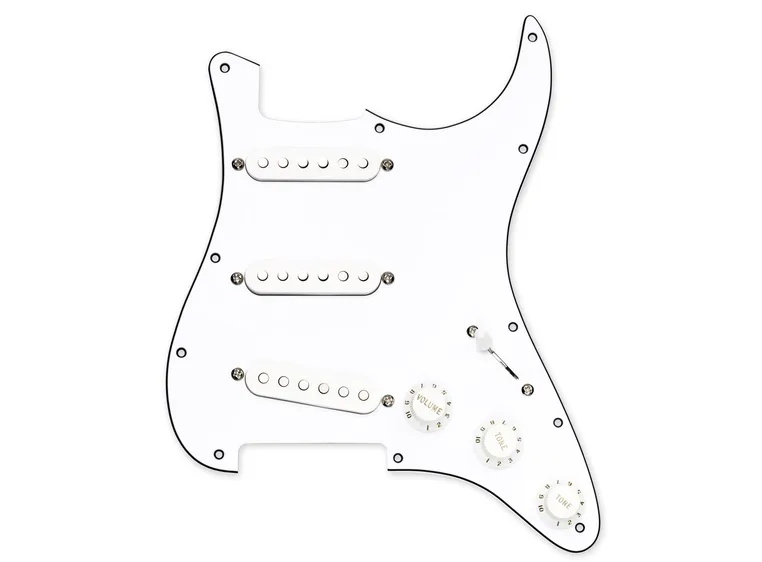 DiMarzio FG2108WA4 Pre-wired Pickguard Strat Area 