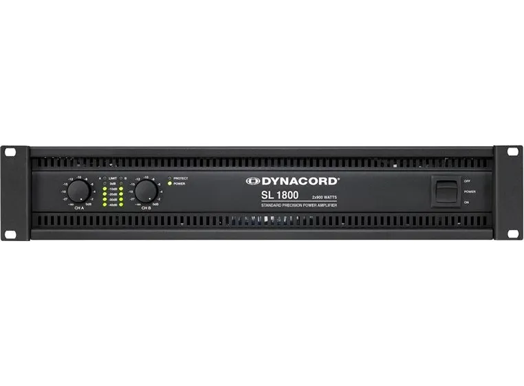 Dynacord SL-1800 Forsterker 2x900W 4ohm 2U 
