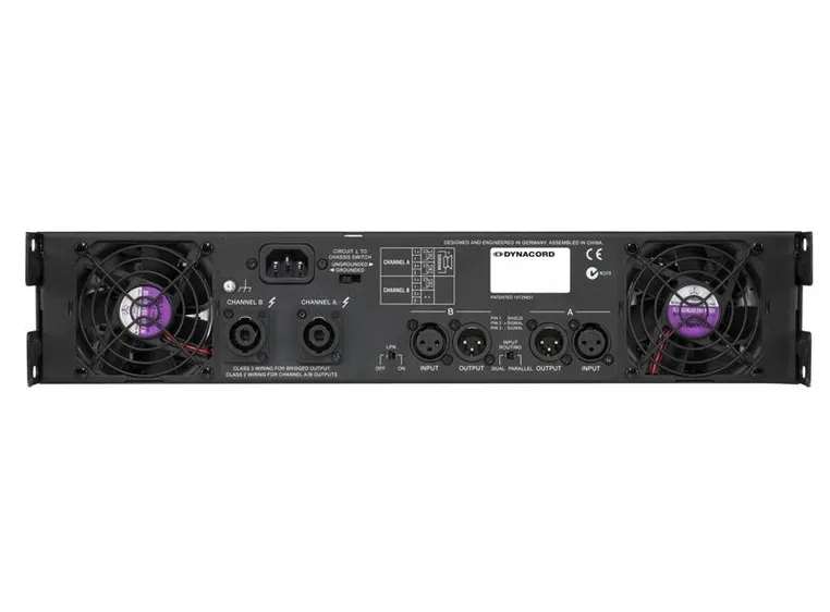 Dynacord SL-1800 Forsterker 2x900W 4ohm 2U 
