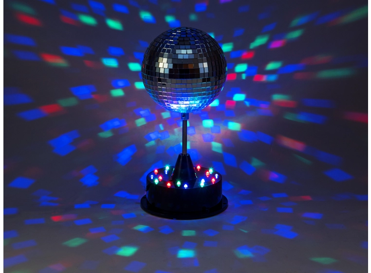 EUROLITE LED Mirror Ball 13cm with Base 
