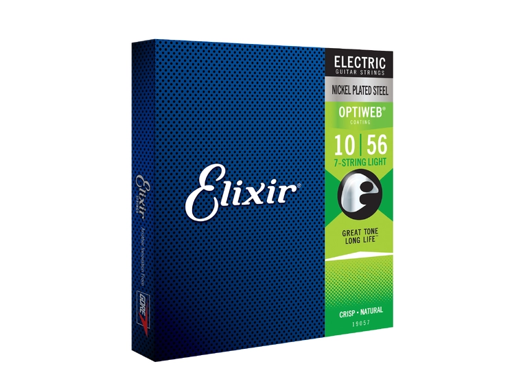 Elixir Optiweb Electric Nickel Plated (010-056) 19057 7-strenger 