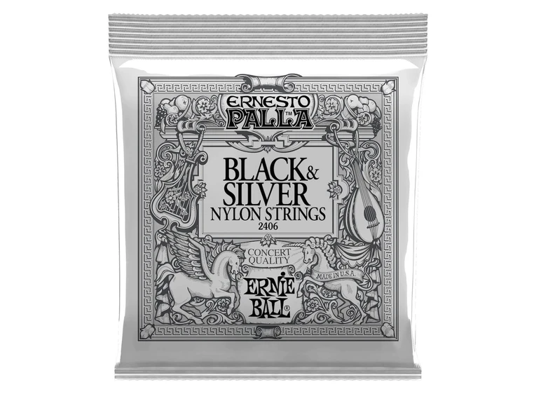 Ernie Ball EB-2406 Black&Silver (028-042) 