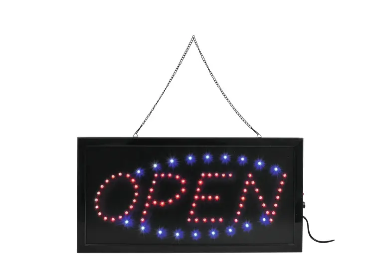 Eurolite LED Sign OPEN classic 