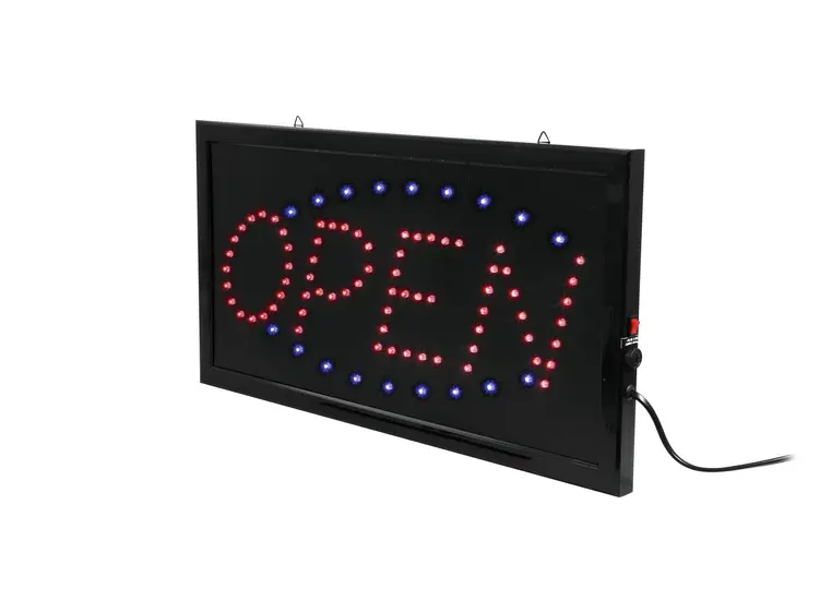 Eurolite LED Sign OPEN classic 