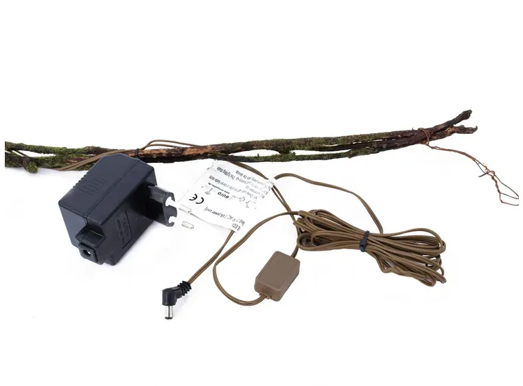 Europalms Heather twine, with LEDs white, 180cm 