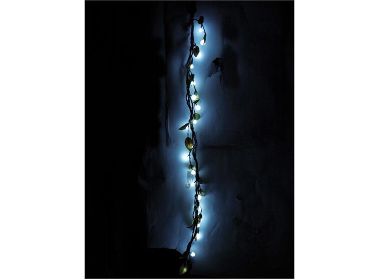 Europalms Heather twine, with LEDs white, 180cm