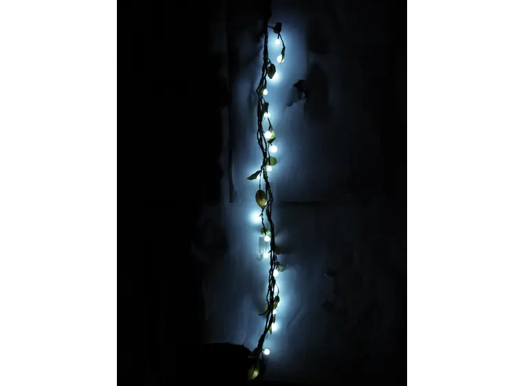 Europalms Heather twine, with LEDs white, 180cm 