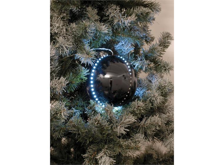 Europalms LED Snowball 8cm, black 5x