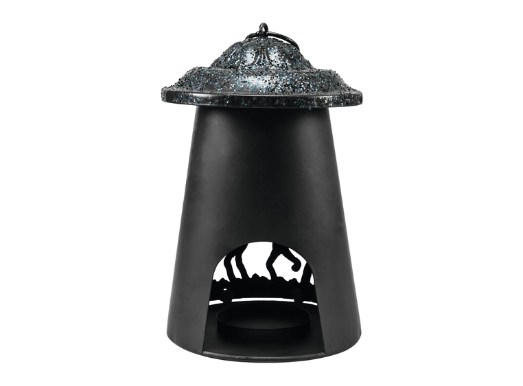 Europalms Lantern Cat, 23cm 