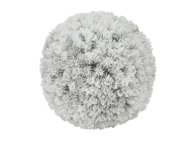 Europalms Pine ball, flocked, 30cm 