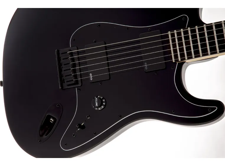Fender Jim Root Stratocaster Ebony Fretboard, Flat Black 