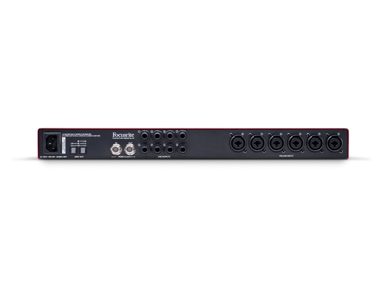 Focusrite Scarlett Octopre 8 x mik/linje med ADAT 