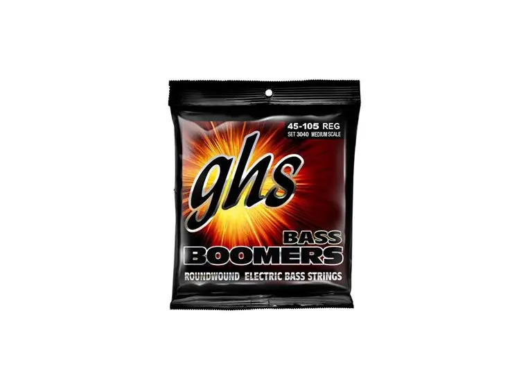 GHS 3040 Bass Boomers (045-105) Medium Scale Regular 