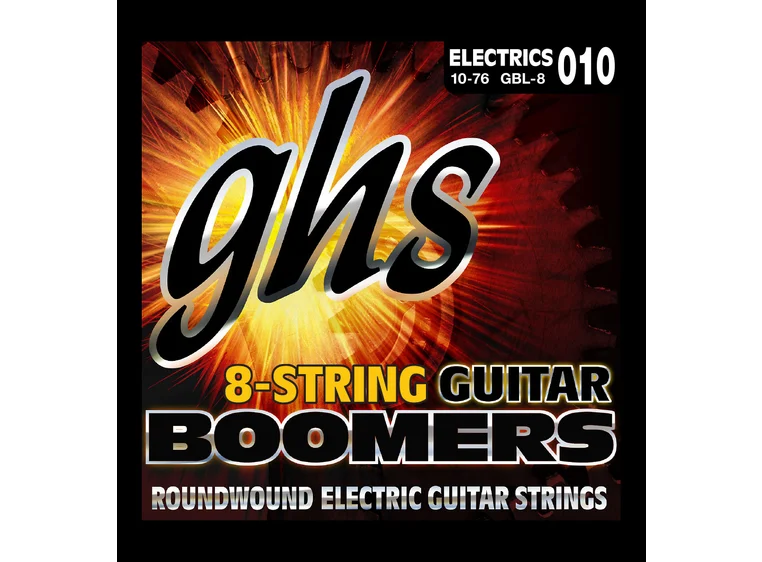 GHS GBL-8 Boomers 8-String Light (010-076) 