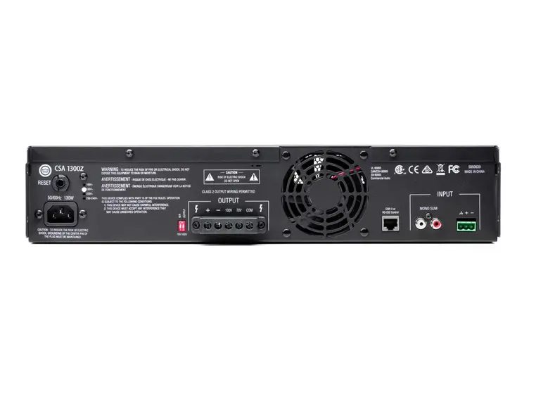 JBL CSA1300Z - installasjonsforsterker 1 x 300W 8ohm/70V/100V 