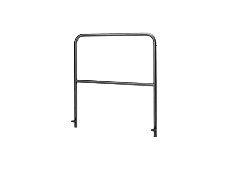 K&M 11991 Railing for conductor podium made of powder coated steel tubing 