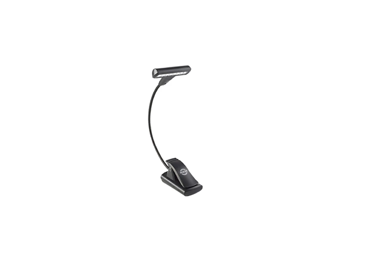 K&M 12247 Music stand light T-Model LED black, FlexLight  Inc. 3x(AAA) 