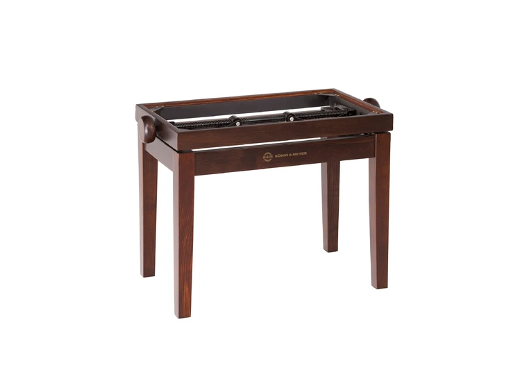 K&M 13720 Pianobenk tre-ramme, rosewood matt finish 