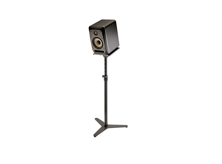 K&M 26754 Monitor stand, Black studio monitor, Max: 35kg, H:800/1300mm