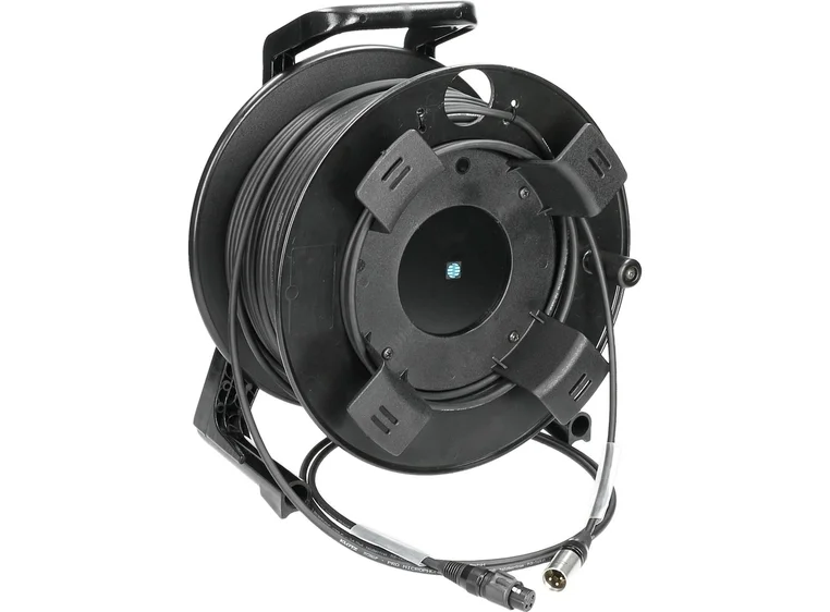 Klotz M3D-050 microphone cable drum with Neutrik XLR IP65 50m 