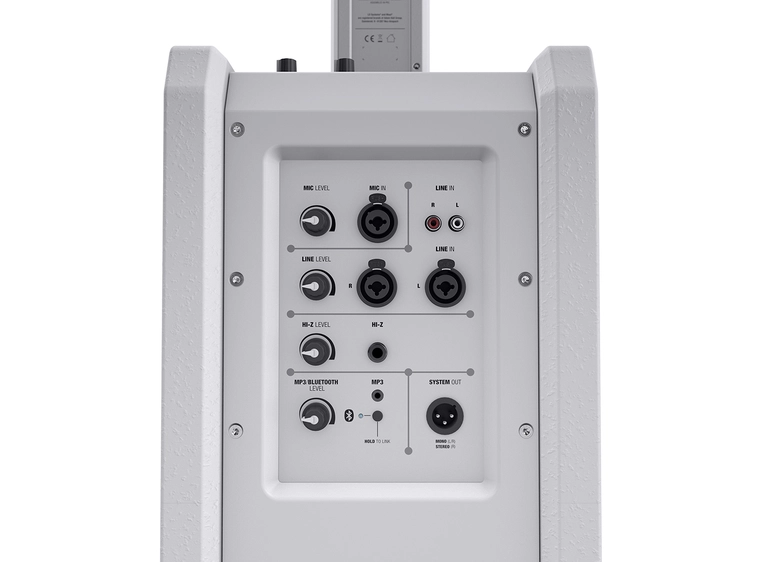 LD Systems MAUI 11 G2 W Portable Column PA with Mixer and Bluetooth white 