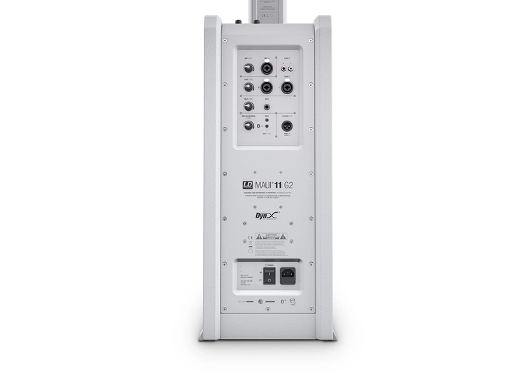 LD Systems MAUI 11 G2 W Portable Column PA with Mixer and Bluetooth white 