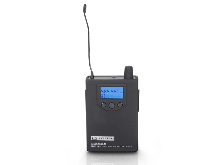 LD Systems MEI 100 G2 BPR B 5 Receiver band 5 584 - 607 MHz 
