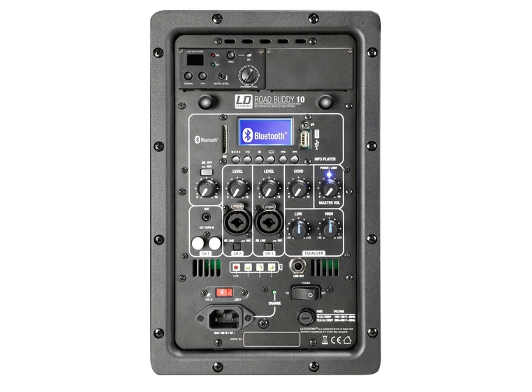 LD Systems ROADBUDDY 10 655-679Mhz Batteri, Bluetooth, håndholdt trådløs 