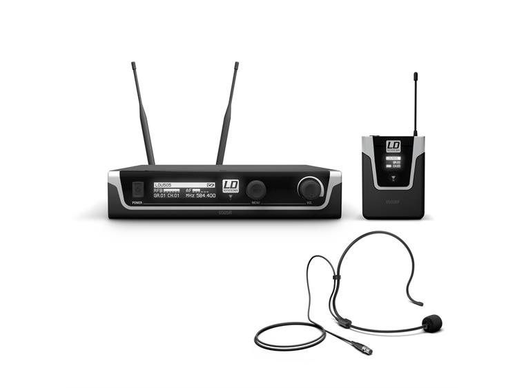 LD Systems U505 BPH Wireless Mic System with Bodypack and Headset