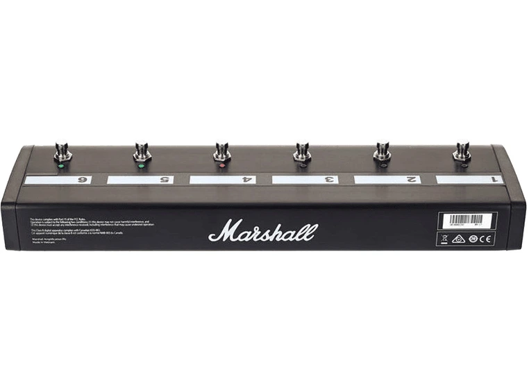 Marshall PEDL 91016 Footswitch 6-way for JVM, DSL 