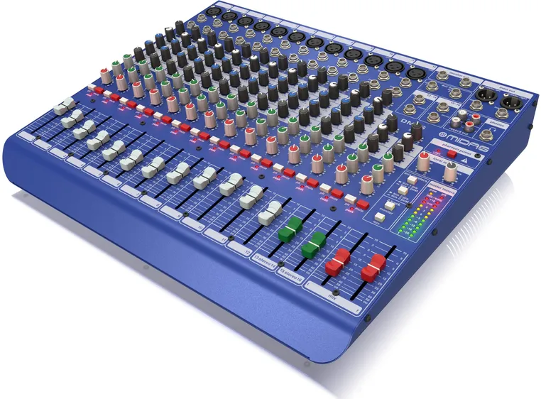 Midas DM16 16 Input Analogue Live and Studio Mixer with Midas Preamps 