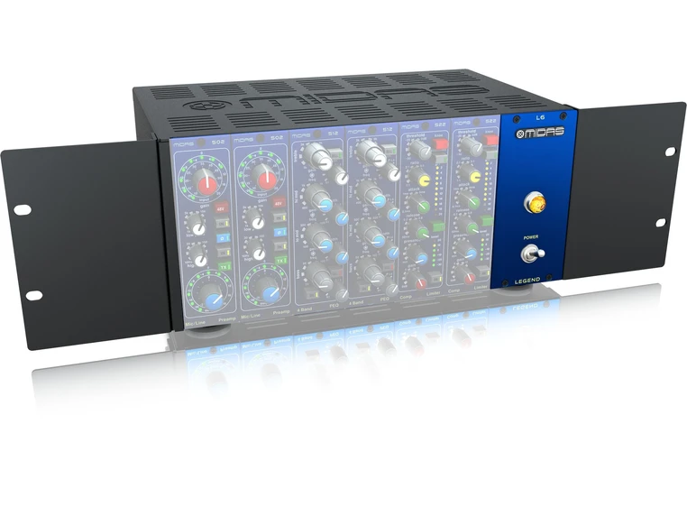 Midas LEGEND L6 500 Series Portable Chassis for 6 Modules 